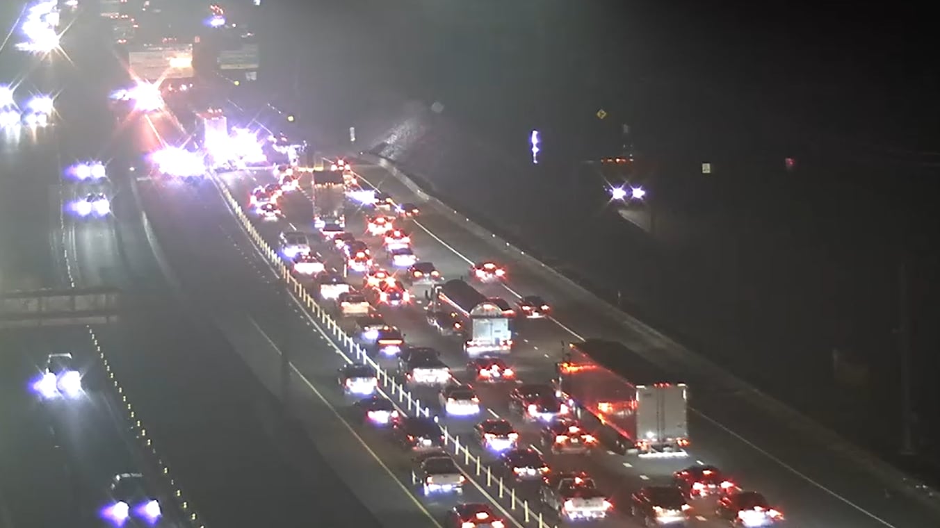 I-77 crash in Mooresville, N.C. on Thursday, Oct. 29.