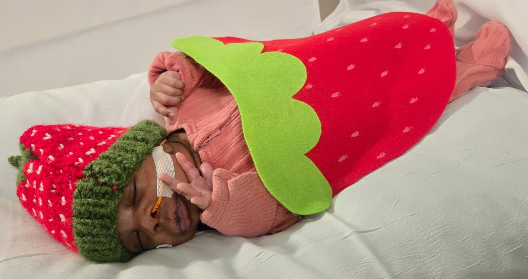 NICU Halloween Strawberry Piedmont