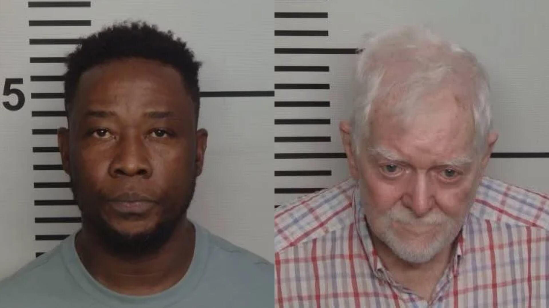 Terrence Gabie, 41, is facing charges of knowingly abusing or neglecting an adult. Bert Morris, 92, is charged with attempted murder and first-degree strangulation.