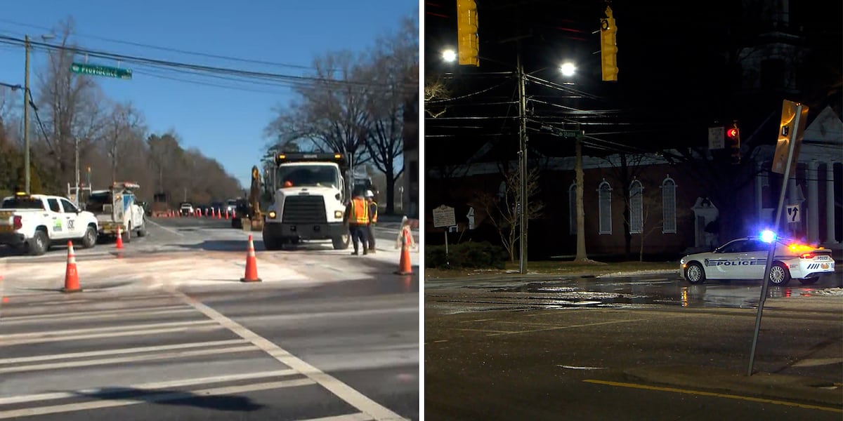 Charlotte Water Crisis: How Multiple Main Breaks Disrupted Traffic and Customer Service