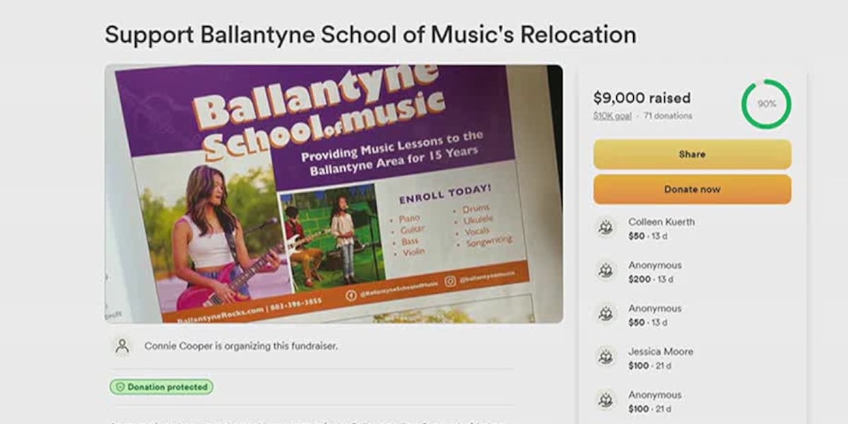 Music school in Ballantyne struggles to find new home