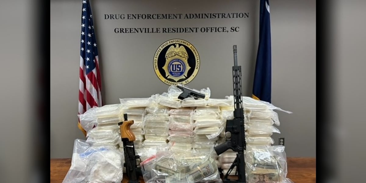 Deputies find 165+ pounds of cocaine during investigation in Upstate South Carolina