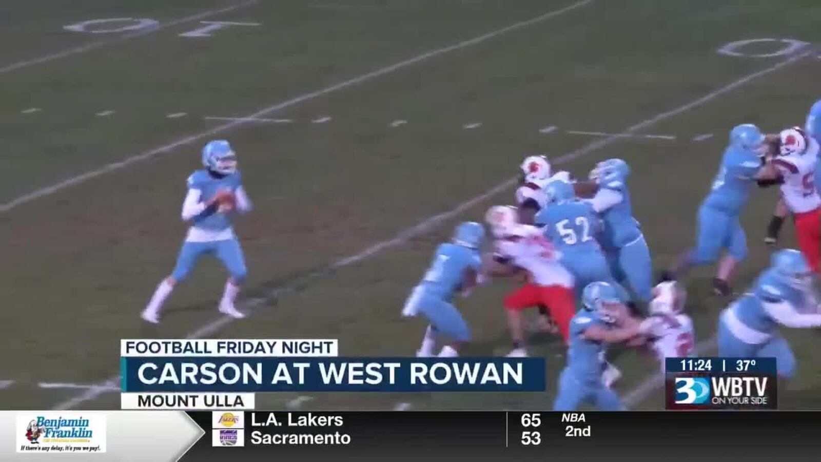 Rowan Carson West Rowan beats Carson