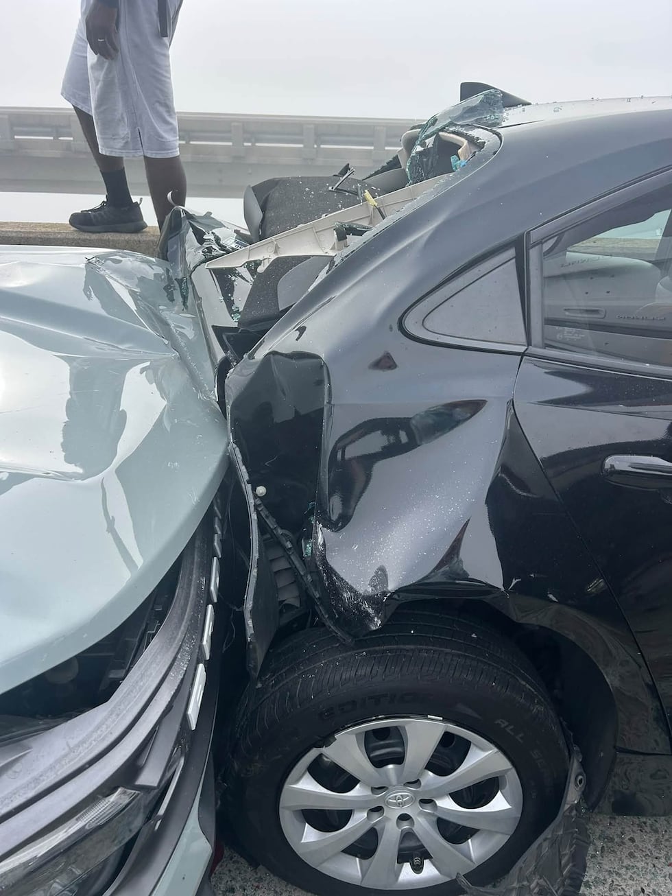69-car pileup leaves several injured on South Carolina bridge 9 I-95 crash on Lake Marion Bridge in South Carolina.