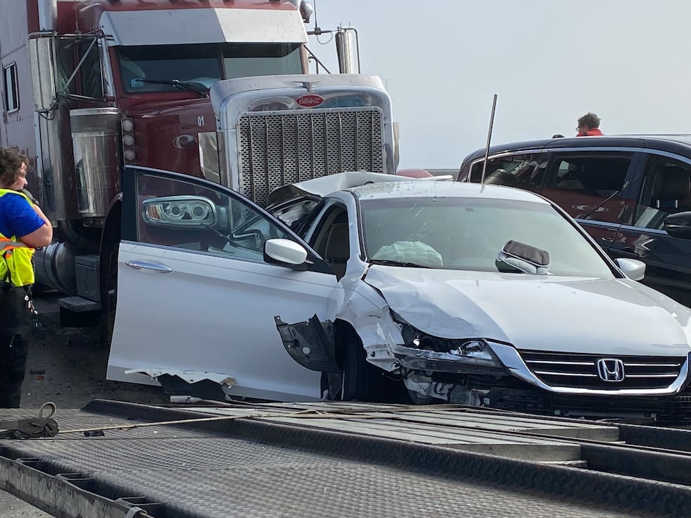 69-car pileup leaves several injured on South Carolina bridge 1 I-95 crash on Lake Marion Bridge in South Carolina.