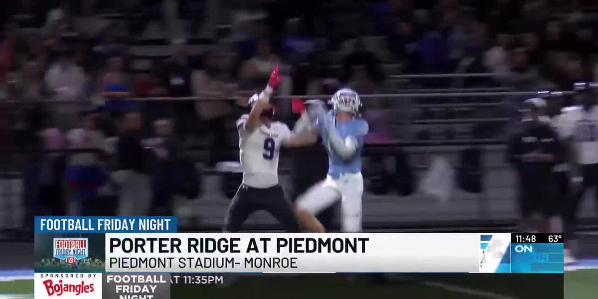 Porter Ridge Terry Porter Ridge cruises past Piedmont 41-6