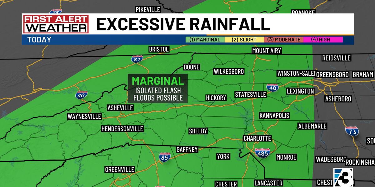 Cooler weather coming as rain chances go up this weekend Charlotte