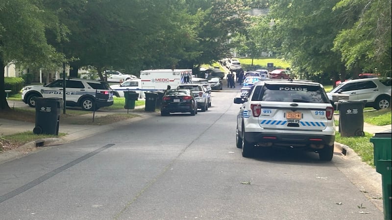A person was killed in a Charlotte neighborhood on Thursday, June 18.
