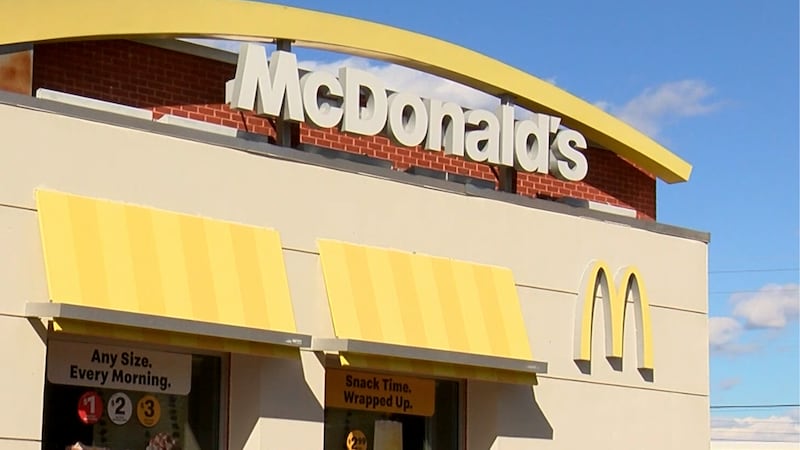 A bystander heard around 20 shots fired during a shootout at McDonald's in a North Carolina town.