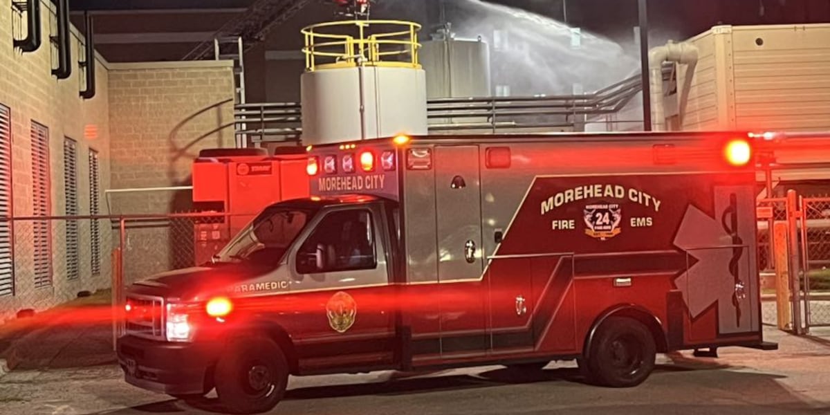 Hospital catches fire at North Carolina coast, officials say