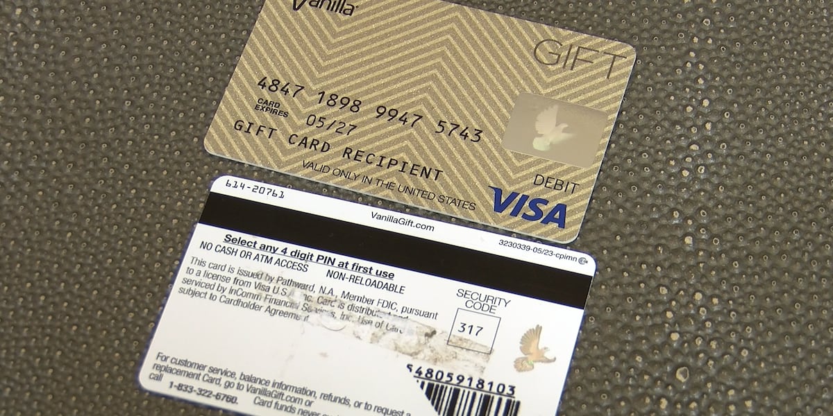 Man loses $500 in gift card draining scam: What is it and how can you ...