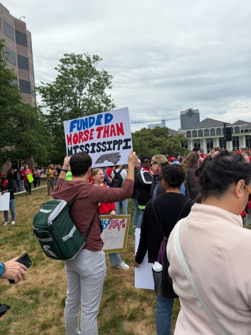 Co. Education Rally Thousands show up for major education rally in Raleigh: Pictures here