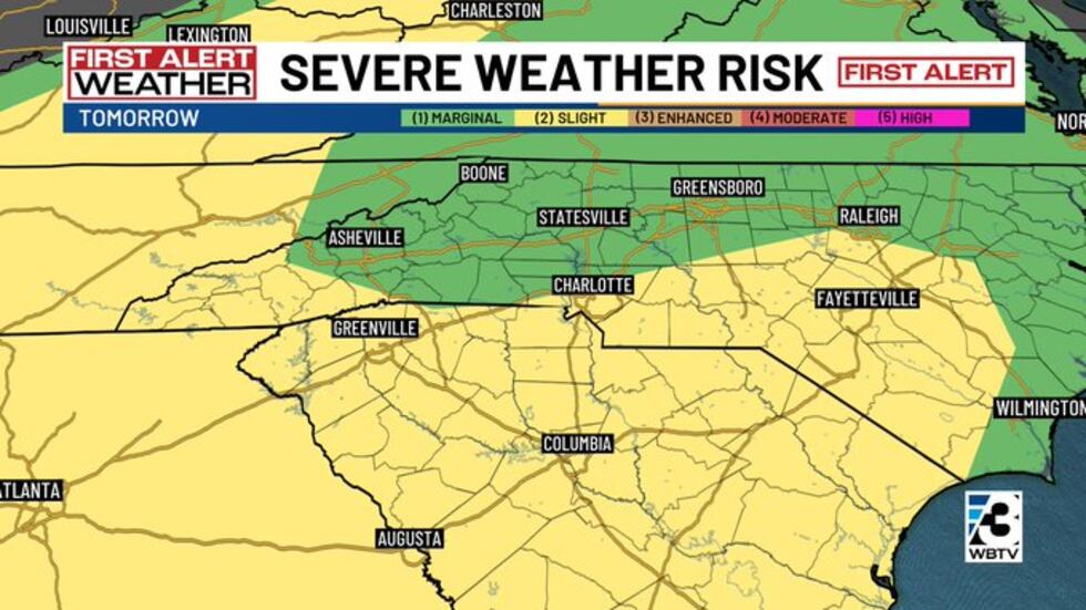 First Alerts up for today & Monday