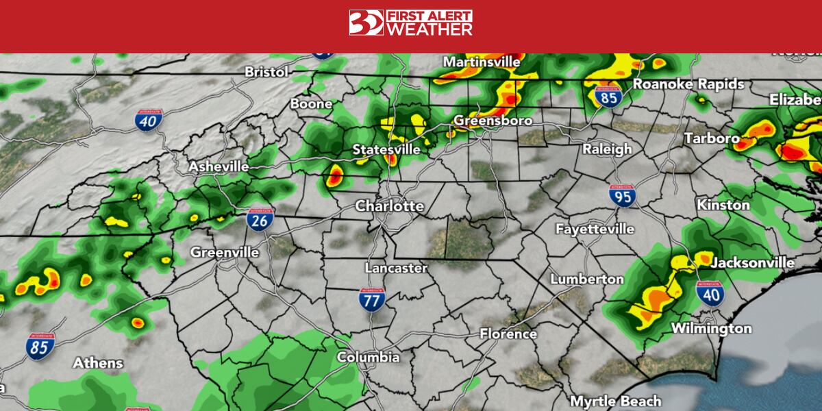 Weather Place First Alert Weather Day in place Tuesday as showers, storms move through