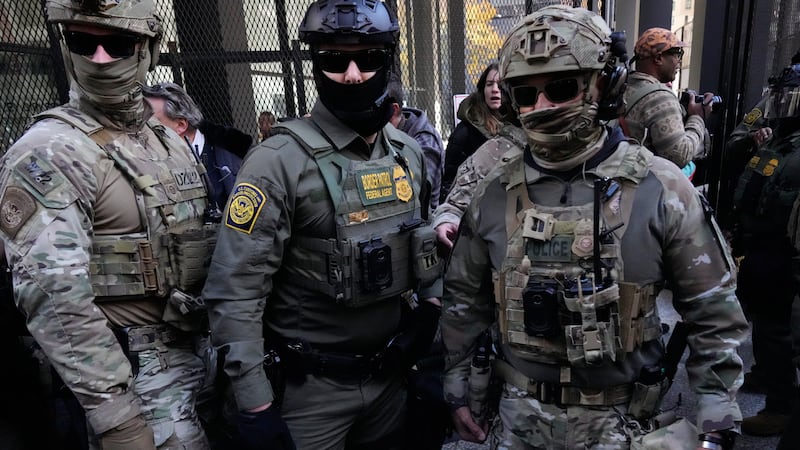 FILE PHOTO -- Border Patrol agents were expected to arrive in Charlotte as soon as Saturday,...