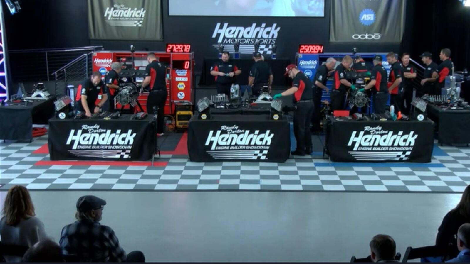 R Point Building Live stream: 2024 engine-building competition hosted by Hendrick ...