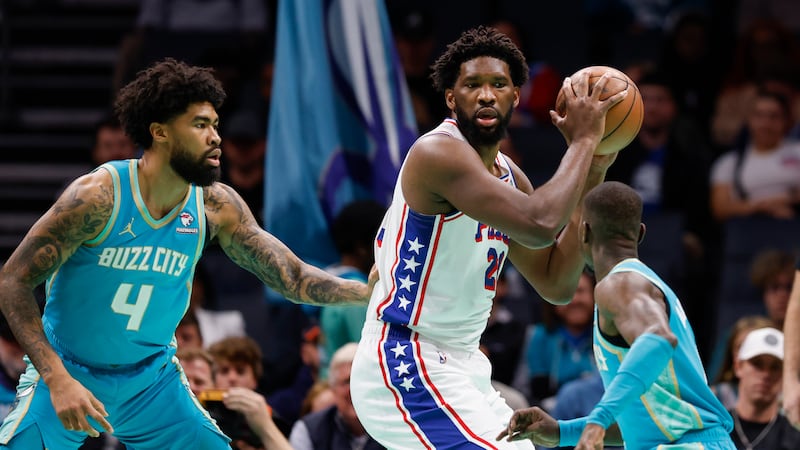 Joel Embiid scores 42 points as 76ers hand Hornets worst loss in