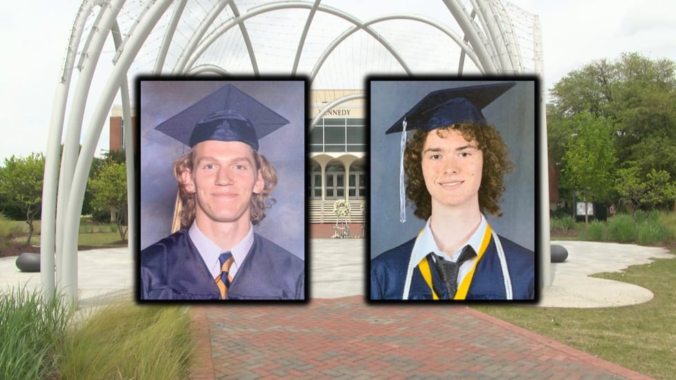 Riley Howell (left) and Reed Parlier (right).