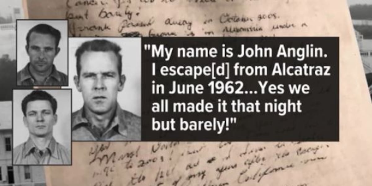 Alcatraz Note Alcatraz inmate's family weighs in on authenticity of letter about ...