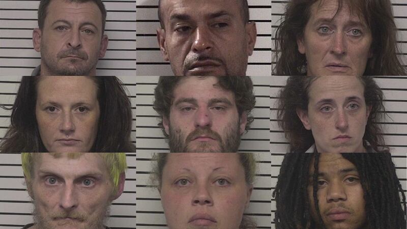 Eric Campbell (top left), John Oxendine (top middle), Melissa Loftin (top right), Bridget...