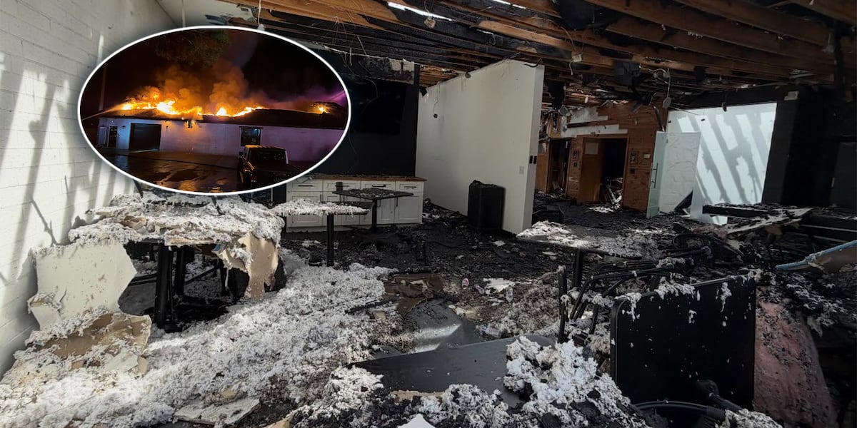 ‘Left us with nothing’: Sauna lounge burns down in Union County