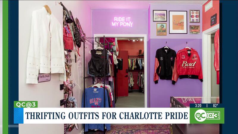 Thrift Pony shares outfit tips for Charlotte Pride