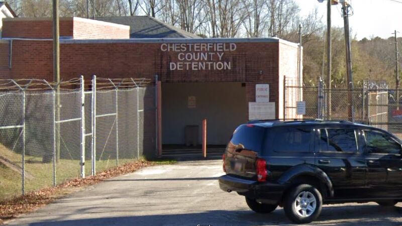 Chesterfield Co., S.C. inmate pronounced dead