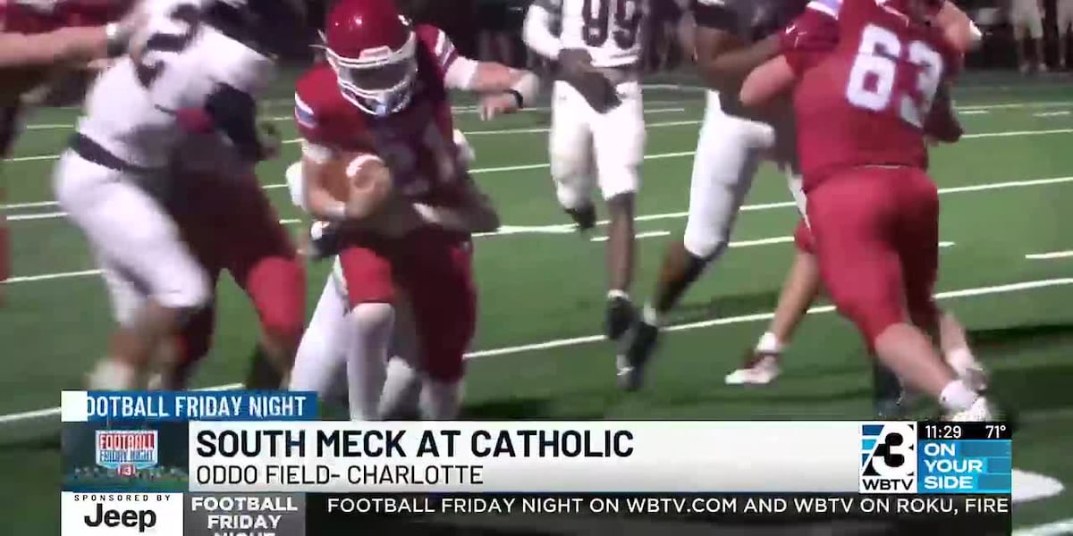 Charlotte Catholic begins season with 24-0 shutout win over South Meck