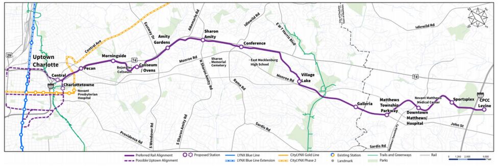 Provided to The Charlotte Observer courtesy of Charlotte Area Transit System