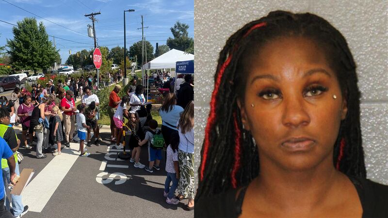 C.W. Williams Community Health Center, Inc., back-to-school event (left), Cherez Davis (right)