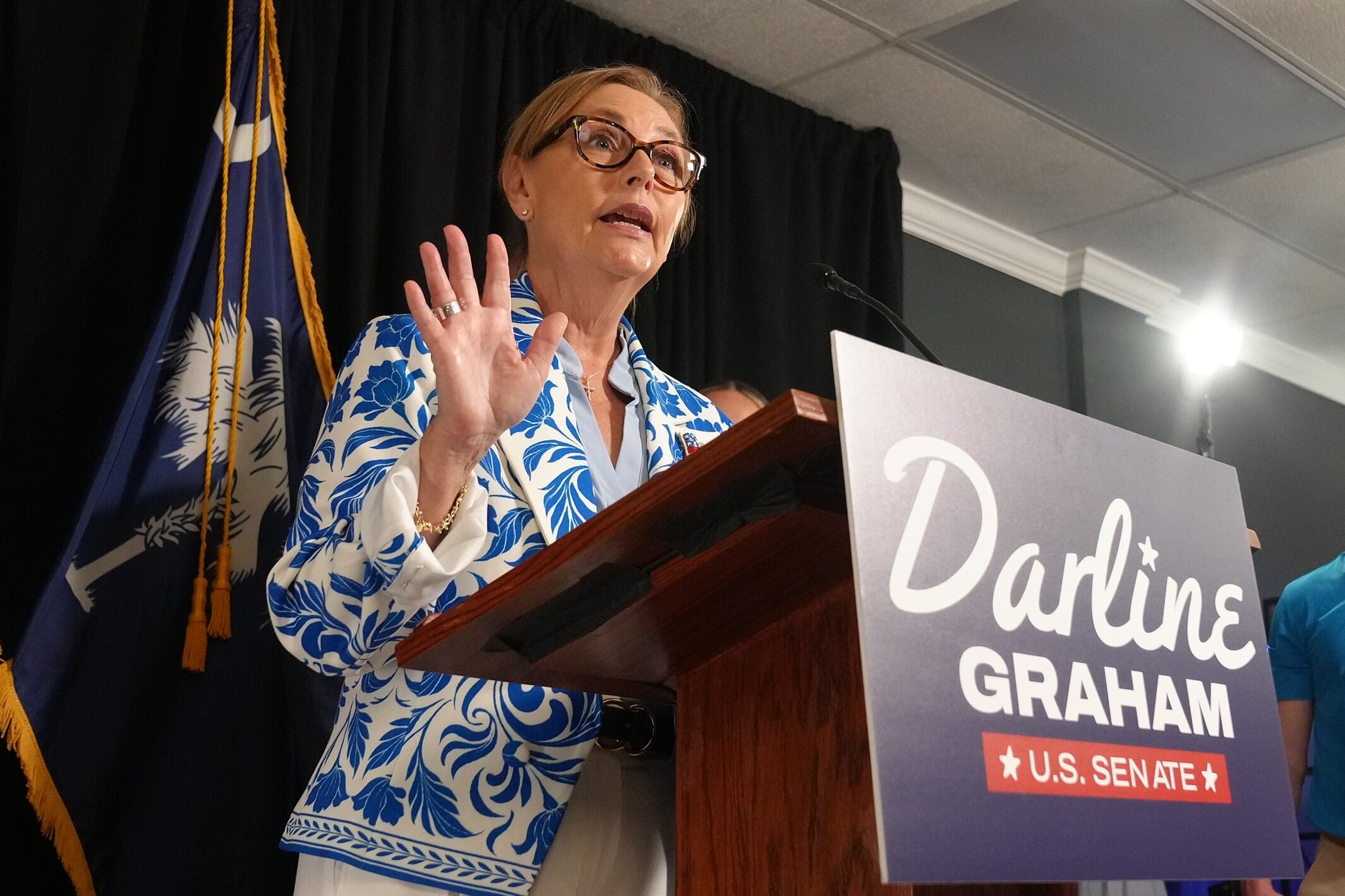 Darline Graham wins special GOP primary runoff for US Senate in South Carolina , AP projects
