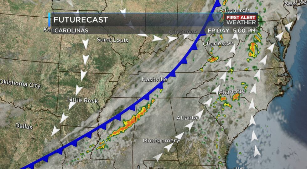 Weather Changing Quickly Enjoy the beautiful weather for now - things change quickly on Friday
