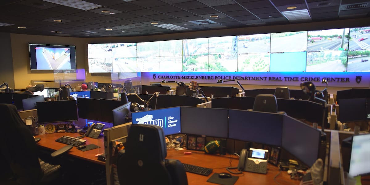 ‘It’s incredible’: CMPD continues use of Real Time Crime Center to keep ...