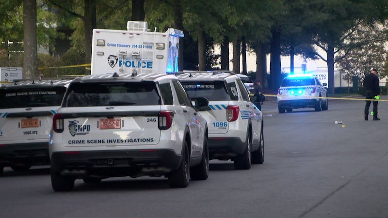 Four people were shot on Ridge Creek Drive in southwest Charlotte early Sunday, Oct. 25.