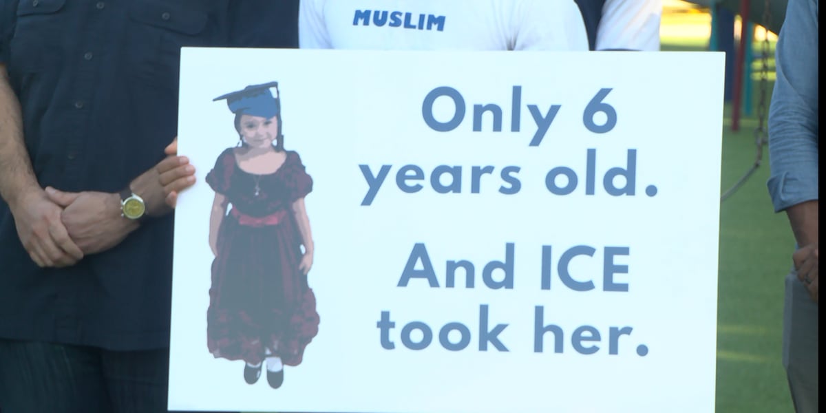 Community rallies behind Charlotte father after wife, daughter deported