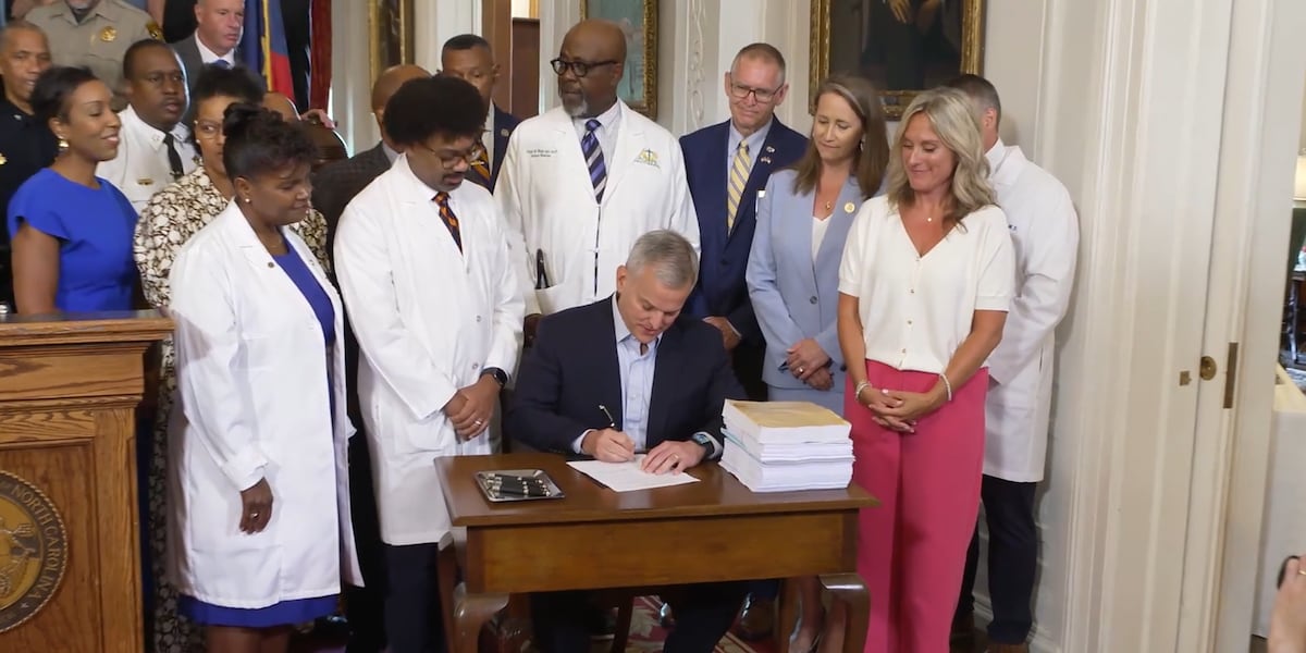 North Carolina governor signs $34B budget with teacher pay raises