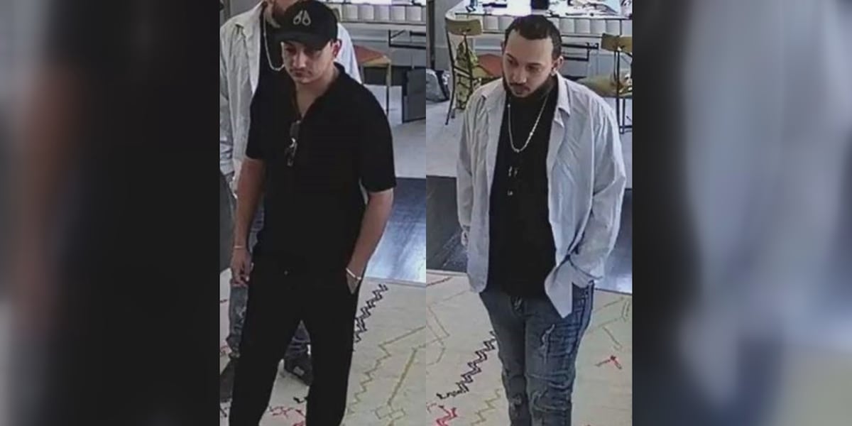 Police seek help identifying jewelry thieves in Myers Park