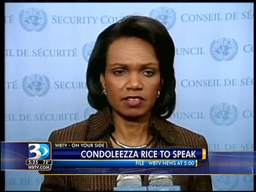 Condeleeza Rice to speak at JCSU graduation