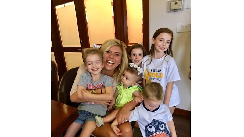 Ambrose Riddle September 27th: Ivy and Aubree Riddle. Two kids in family of 6 facing ...