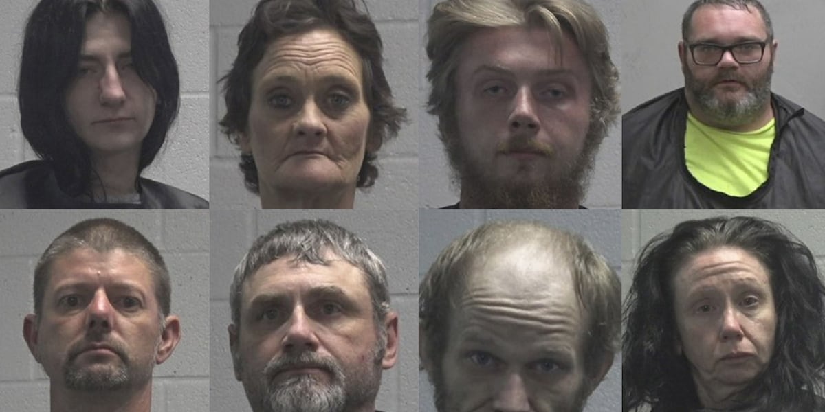 8 arrested in multi-week Cleveland County drug operation