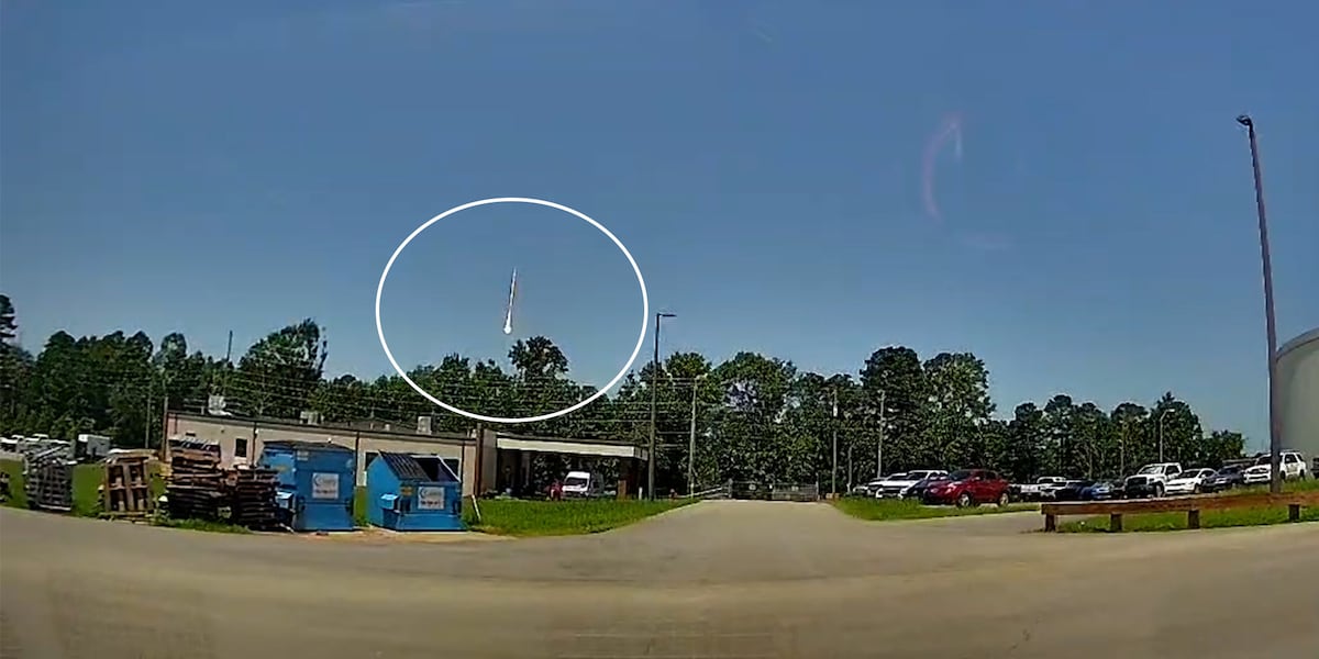 Fireball seen falling from South Carolina sky may have been meteor: Watch video here
