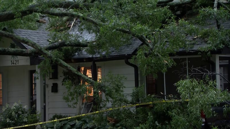 Remnants of Tropical Storm Arthur brought heavy rain to the Carolinas.