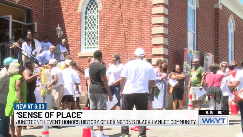 Celebration at New Vine Baptist Church highlights stories from historic Black hamlet